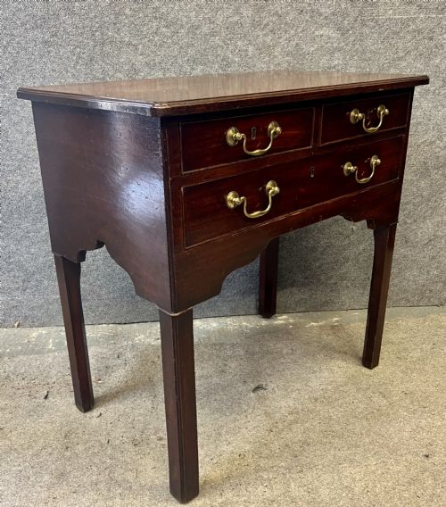 Good Quality Original George III Mahogany Low Boy Side Table