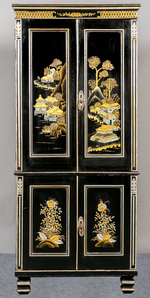 Chinoiserie Safe Cabinet