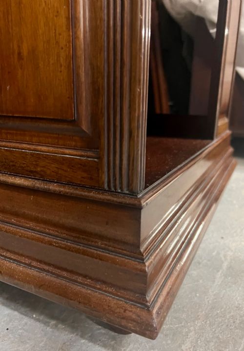 GOOD QUALITY LARGE OPEN SQUARE BOOKCASE - ADDITIONAL PHOTO 5