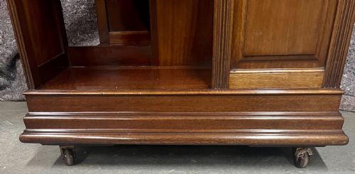 GOOD QUALITY LARGE OPEN SQUARE BOOKCASE - ADDITIONAL PHOTO 8