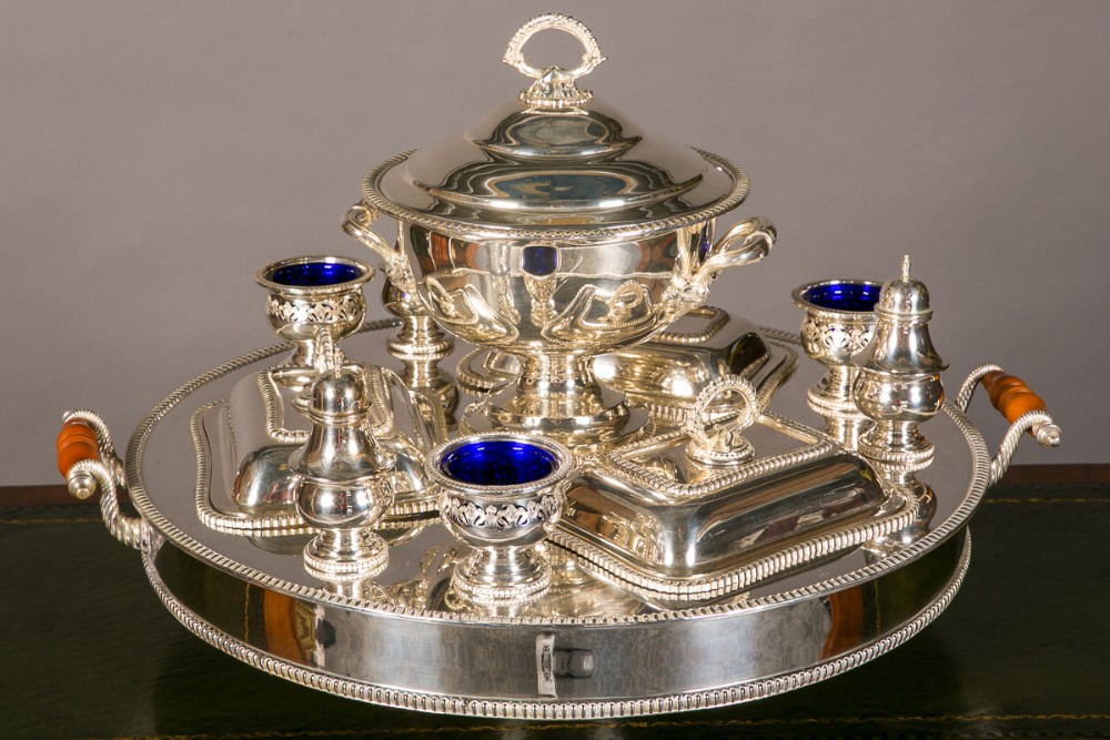 Fine Silver Plated Lazy Susan