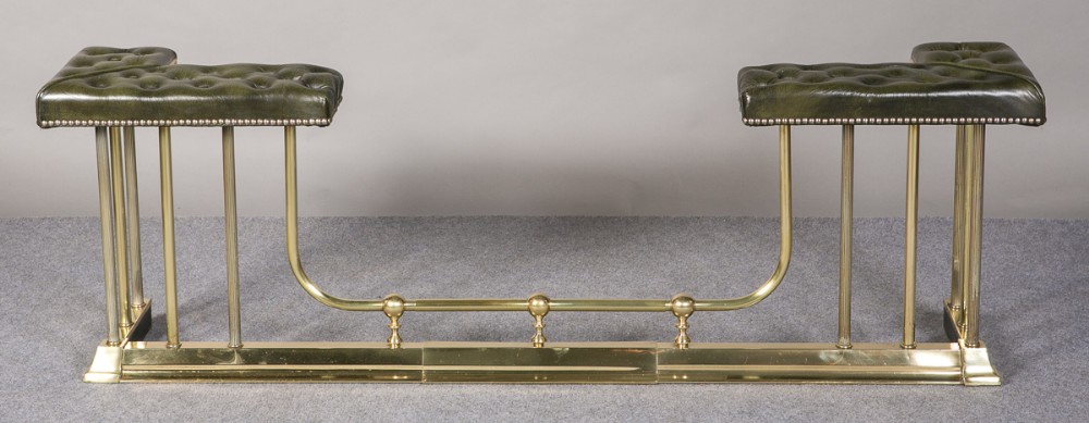 Large Adjustable Brass Club Fender