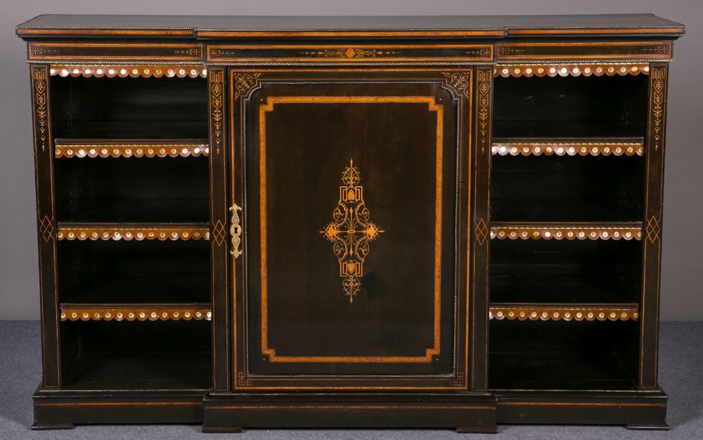 Aesthetic Movement Bookcase/Side Cabinet