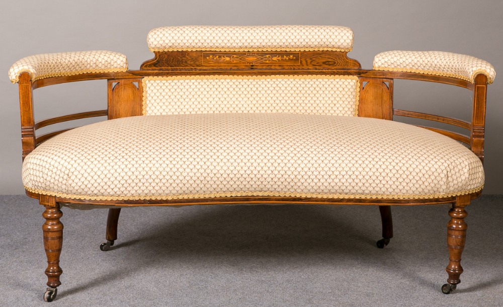Edwardian Inlaid Sofa