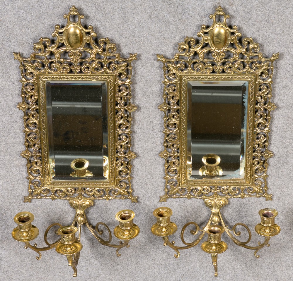 Pair Wall Girandoles