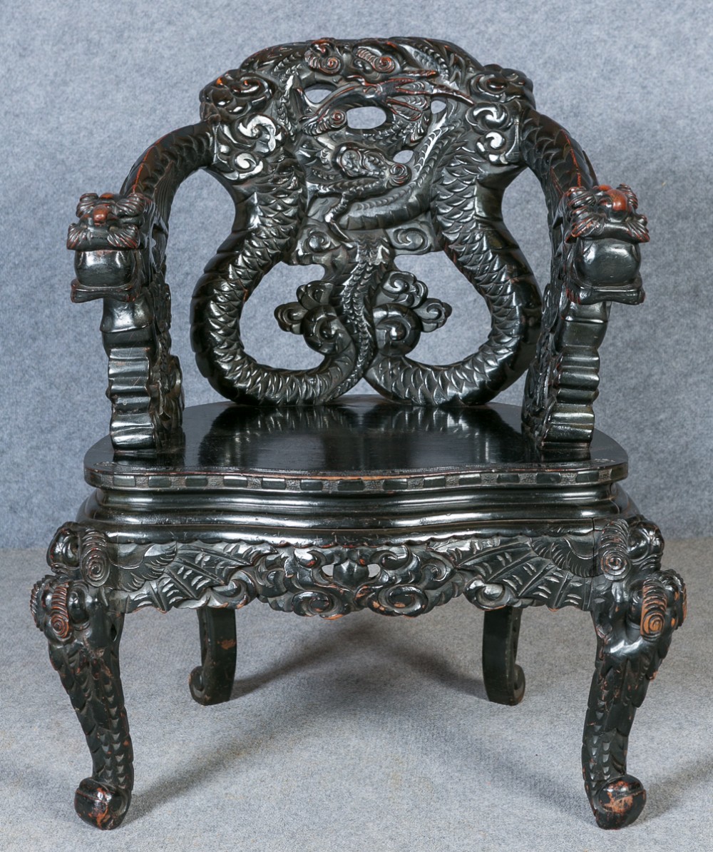 Chinese Dragon Armchair