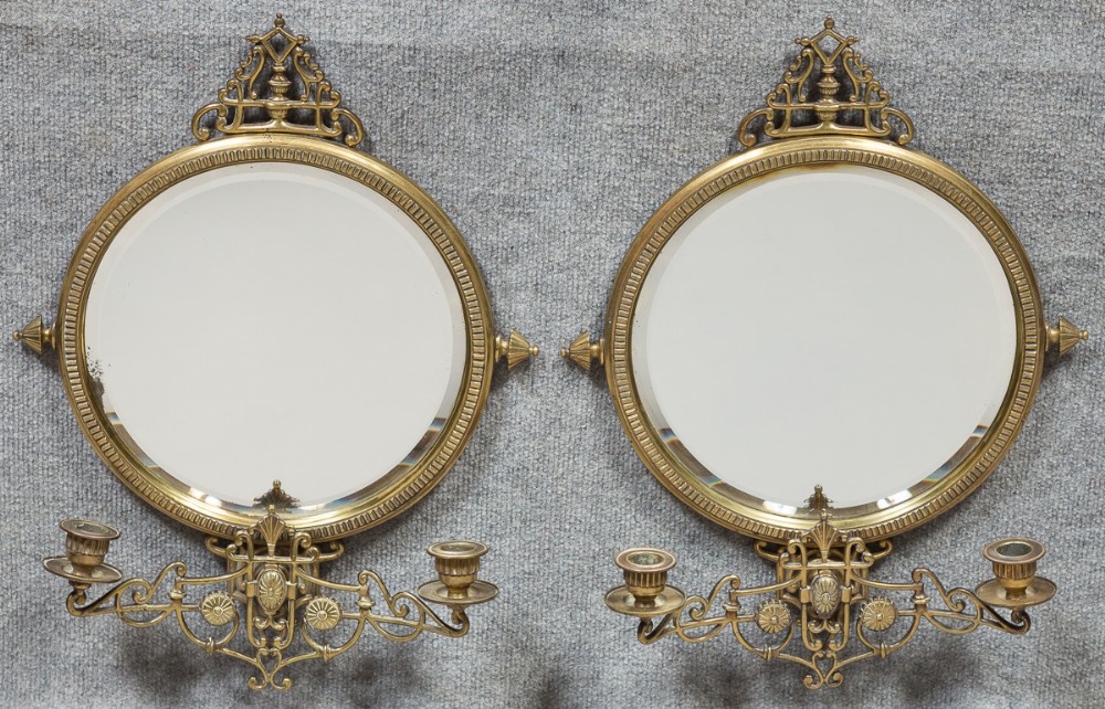 Pair of Girandole Mirrors