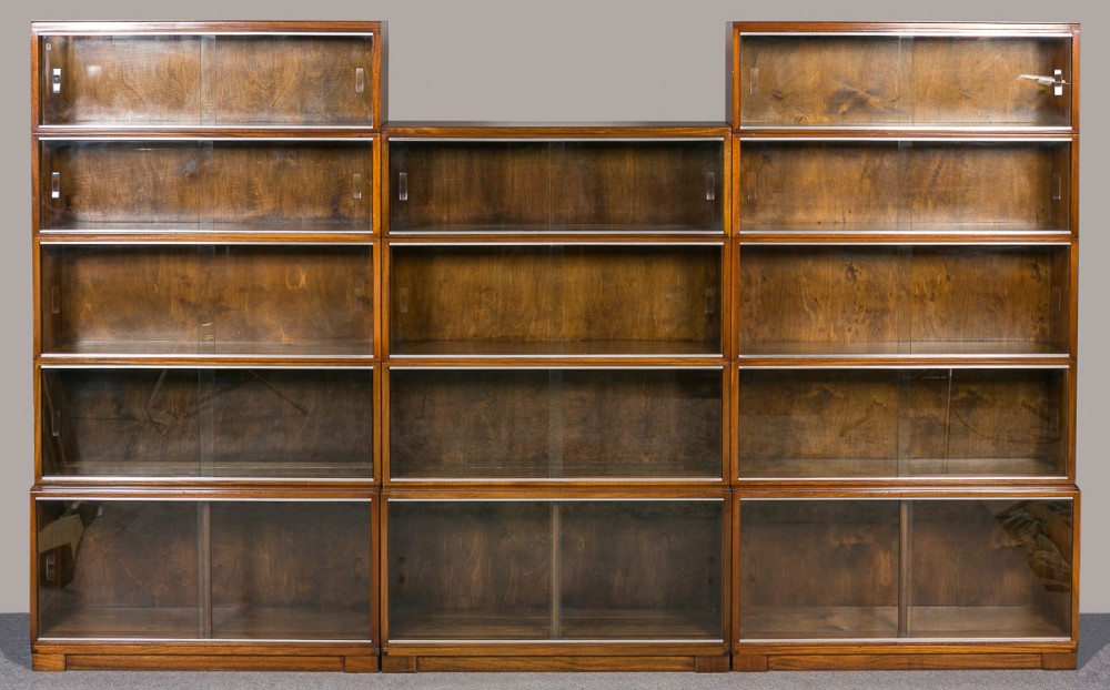 Art Deco Sectional Bookcases/ Display Units