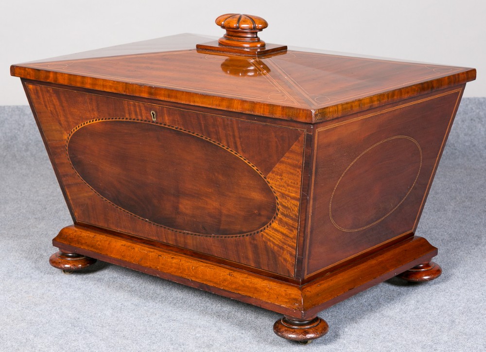 19th.C. Sheraton Wine cooler by Freemans of Norwich