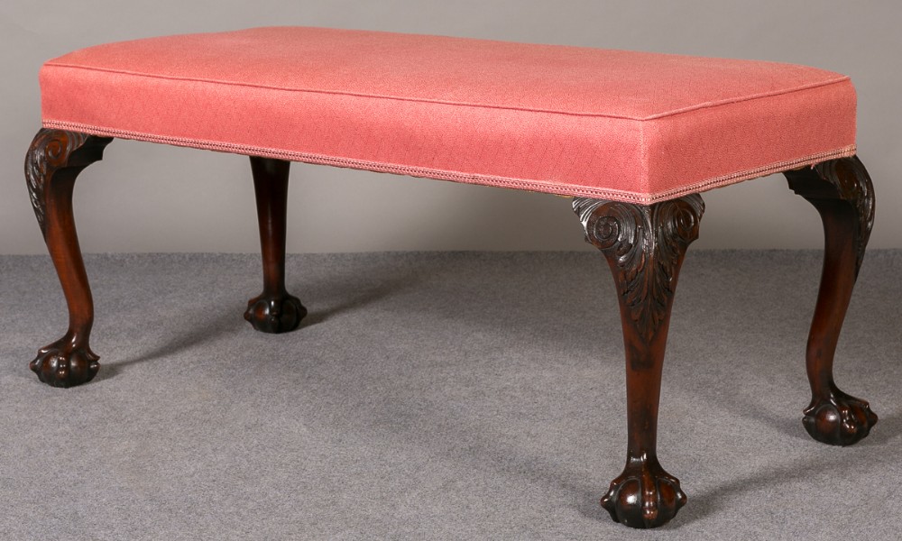 Chippendale Style Window Seat/Stool