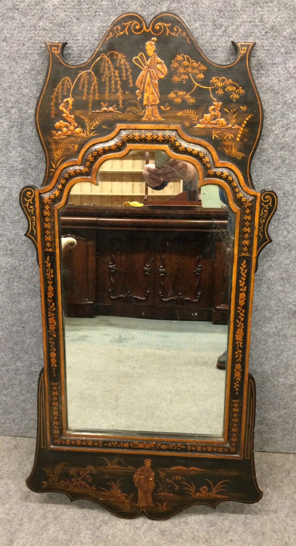 Chinoiserie Hall Mirror