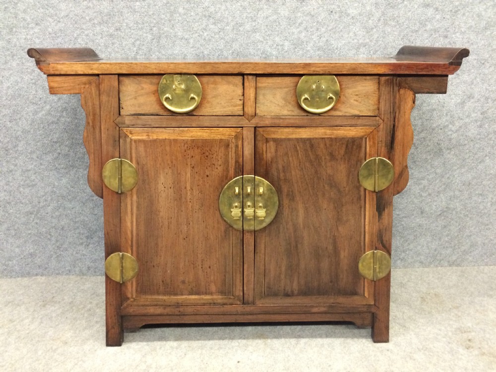 Chinese Hardwood Altar Cabinet