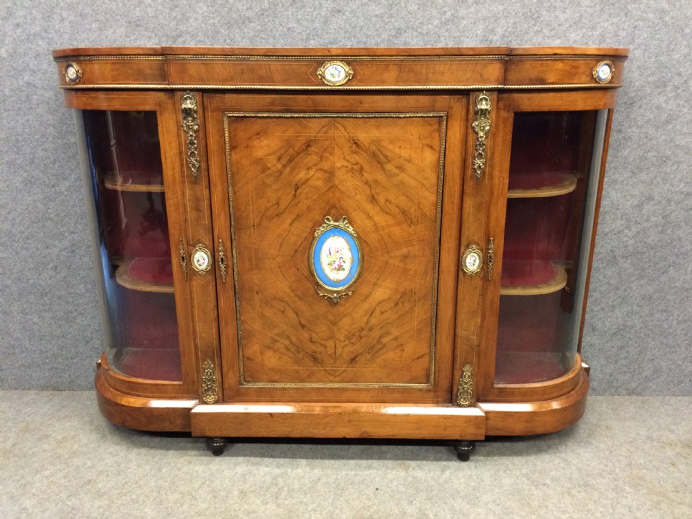 Victorian Walnut Credenza