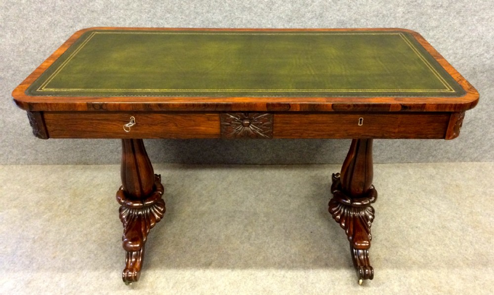 Superb Rosewood Writing Table
