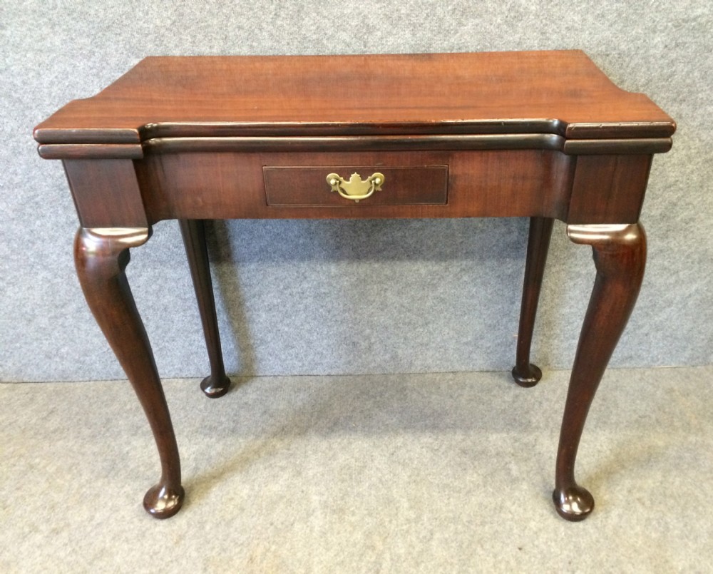 George ll Mahogany Tea Table