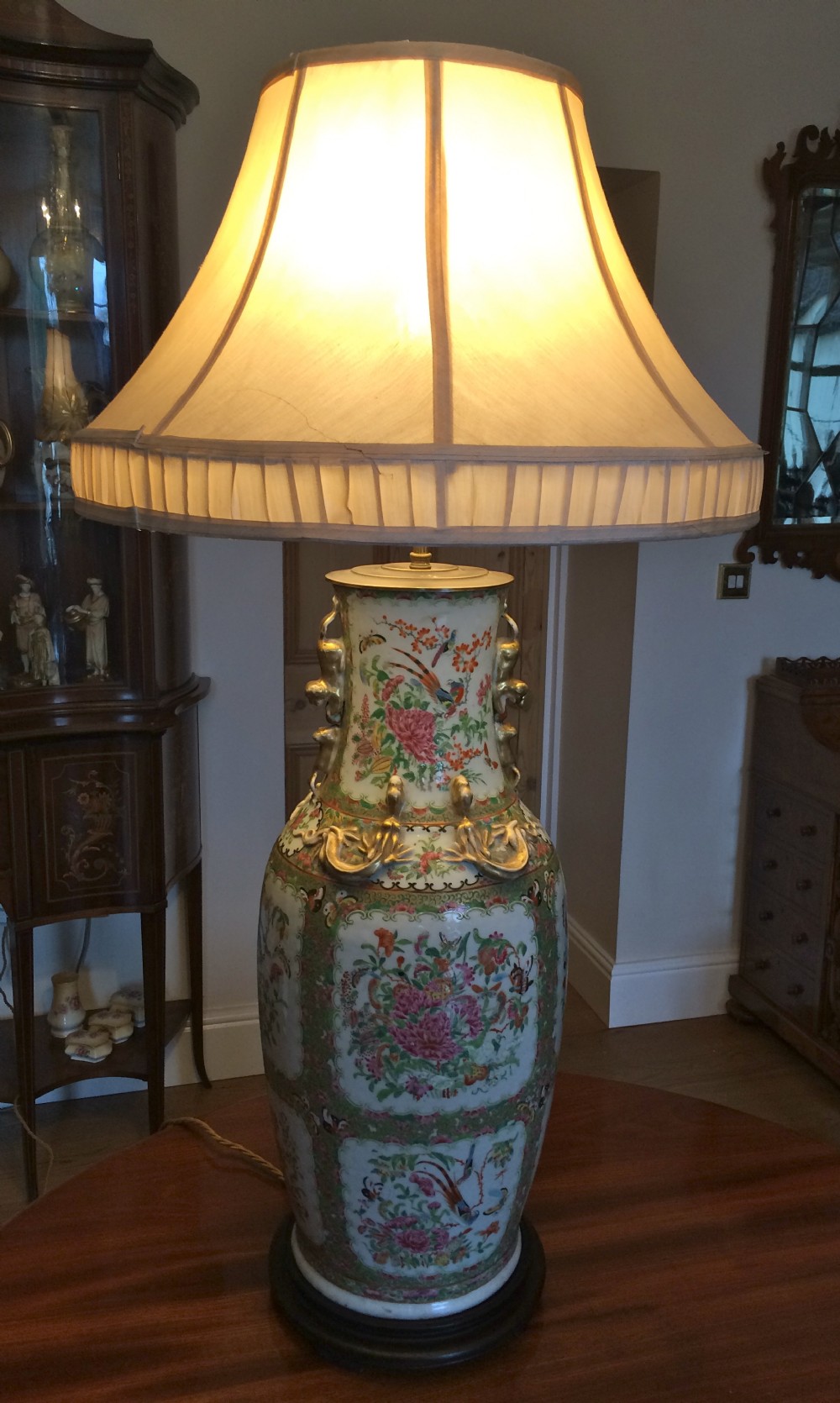 Large Chinese Canton Lamp
