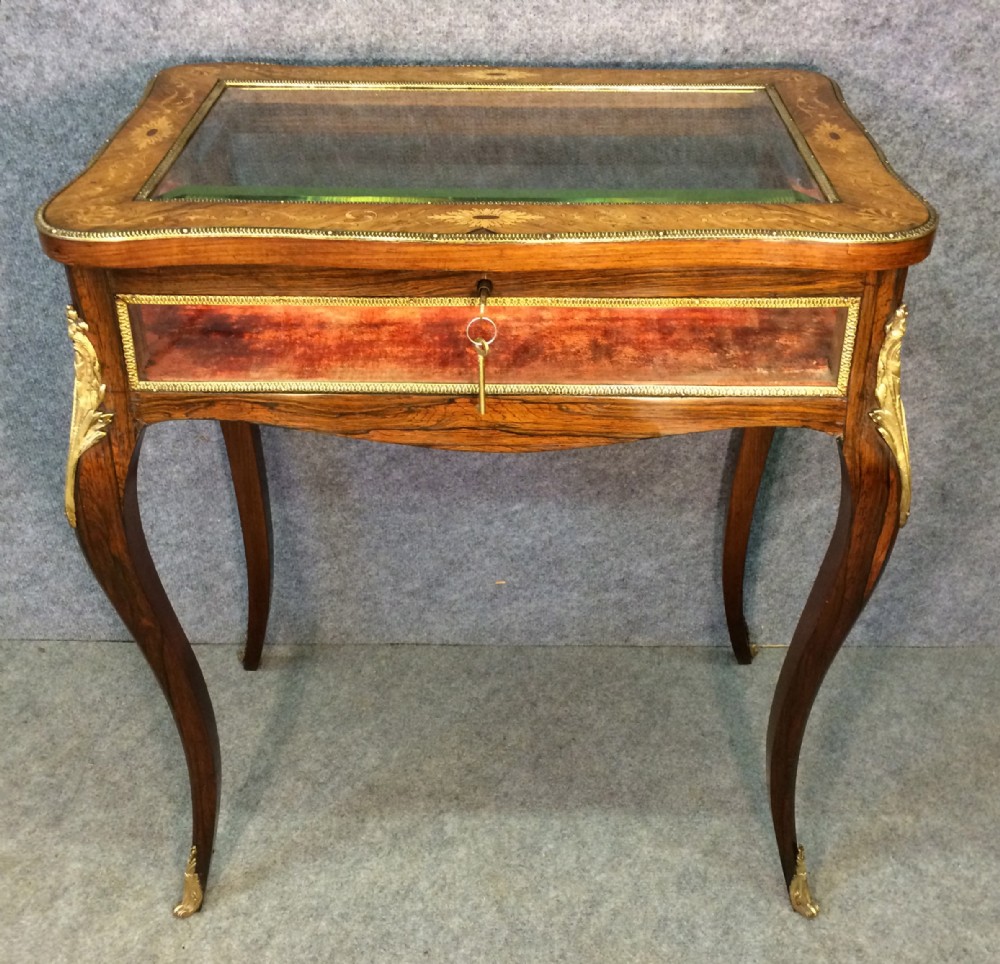 French Bijouterie Cabinet/Display Table