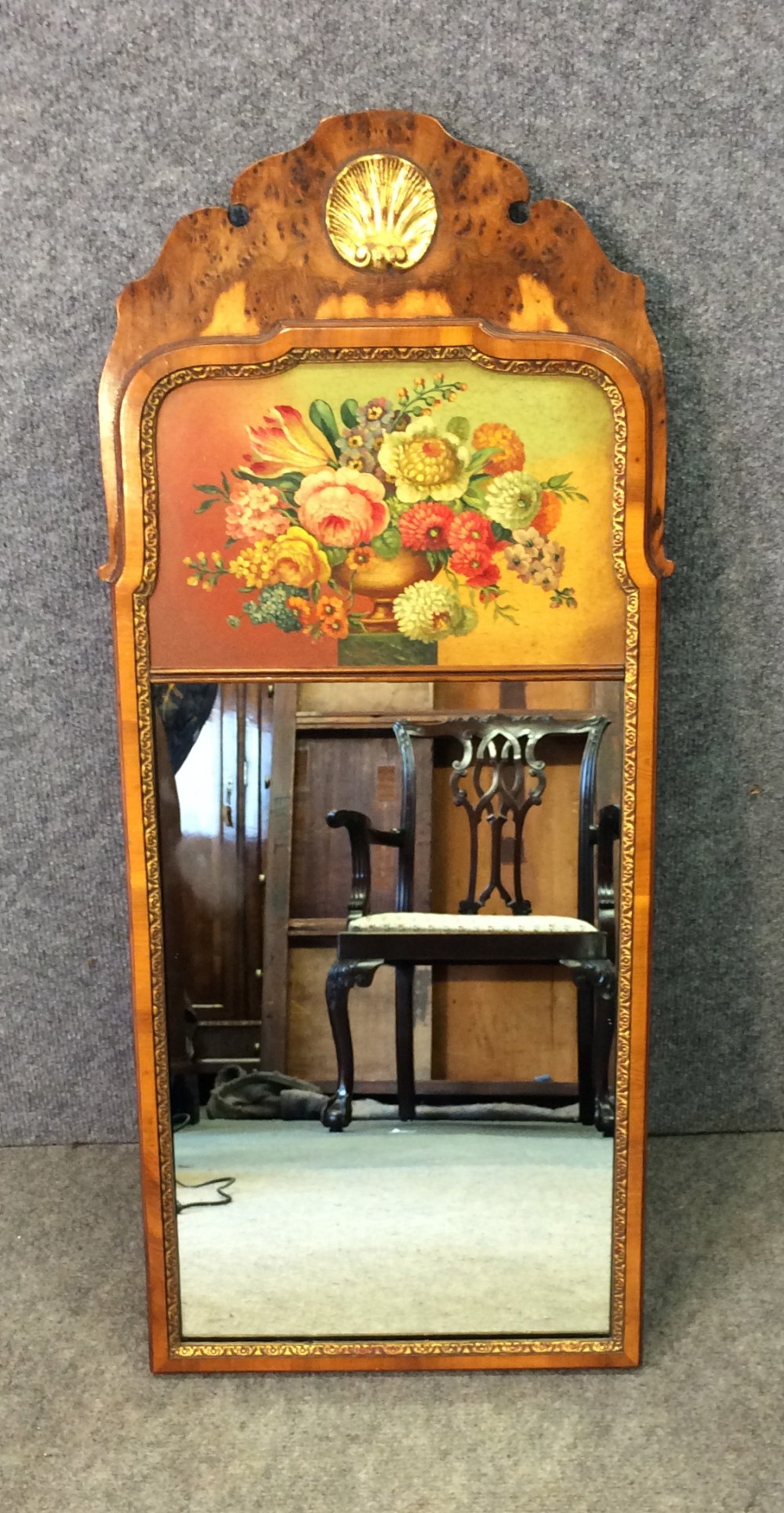 Early 18th.C. Style Wall Mirror