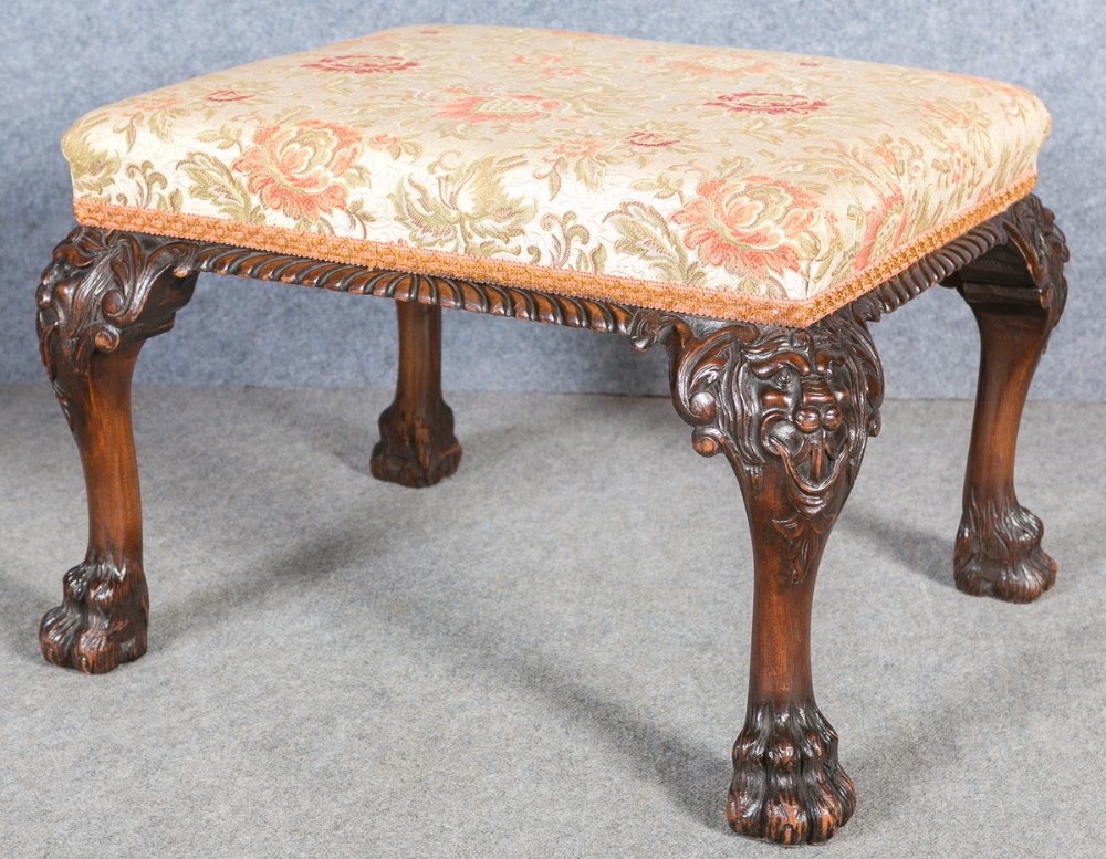 Chippendale Style Stool