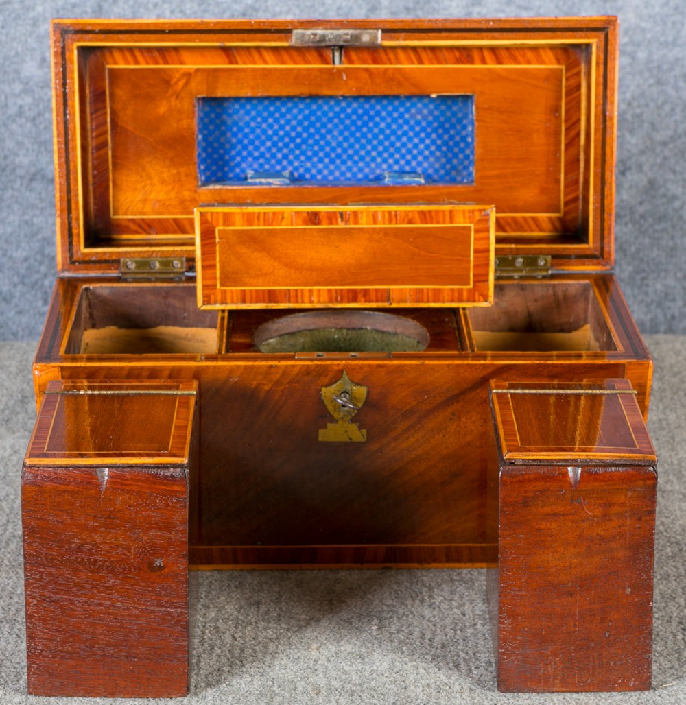 Tea Caddy with Secret Compartment