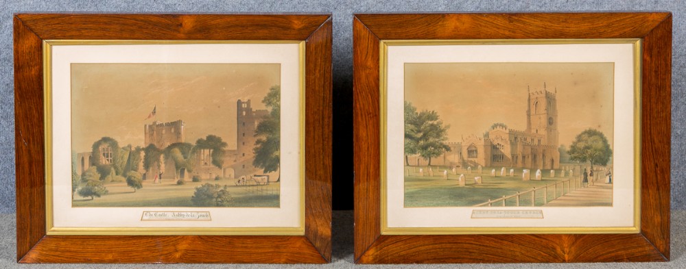 Pair of Antique Rosewood Picture Frames