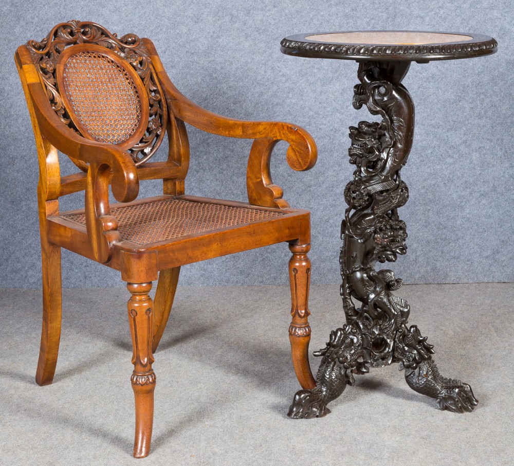 Tall Chinese Hardwood Table