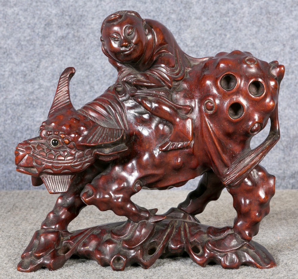 Chinese Hardwood Root Figure