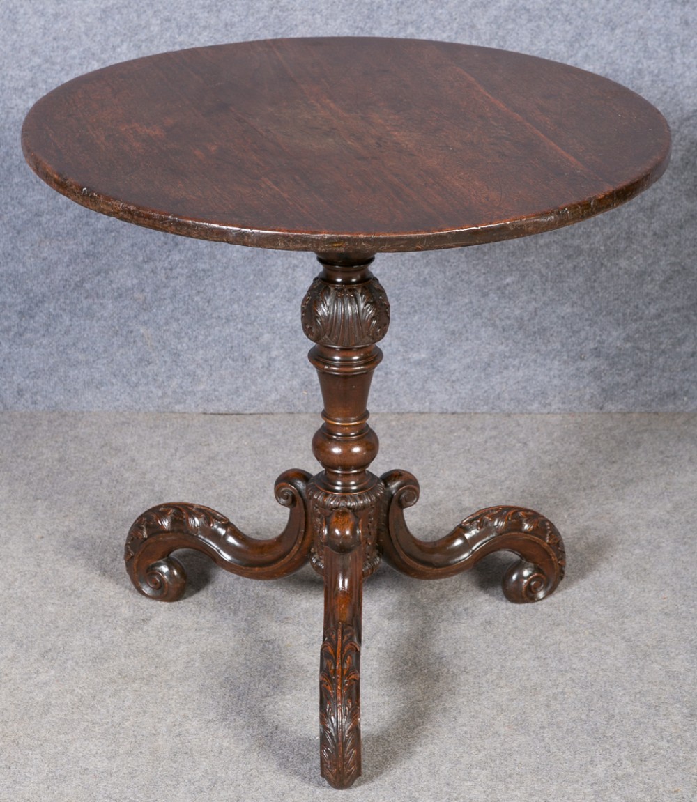 Georgian Mahogany Tripod Table