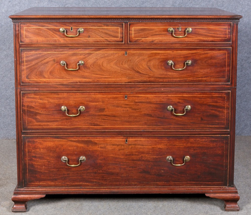 Large Georgian Mahogany Chest