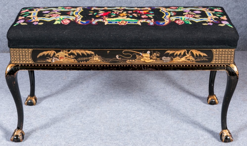 Chinoiserie Stool