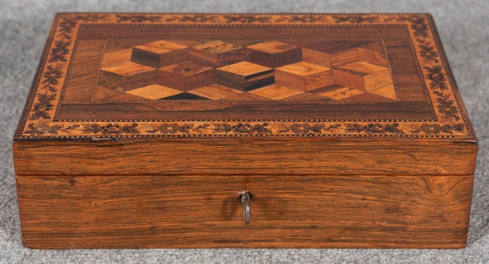 Antique Tunbridge Ware Box