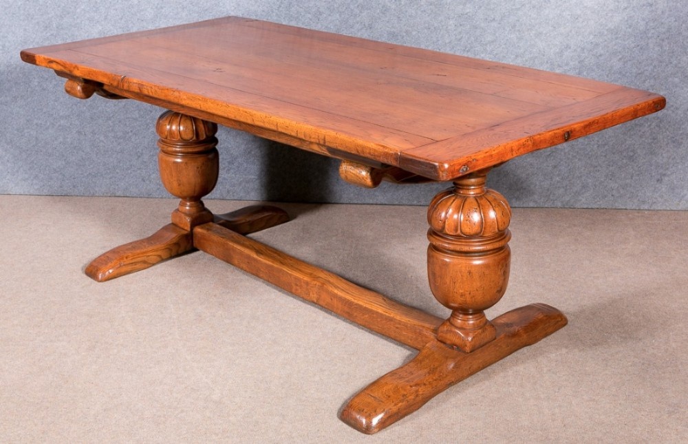 Solid Oak Refectory Table