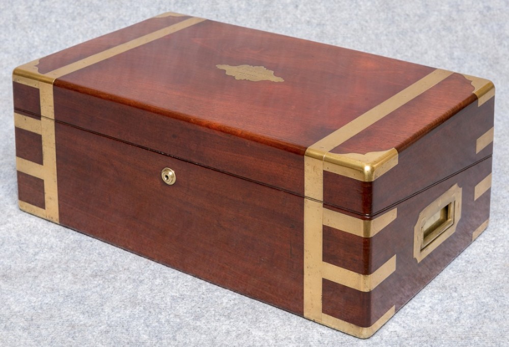 Superb Campaign Writing Box