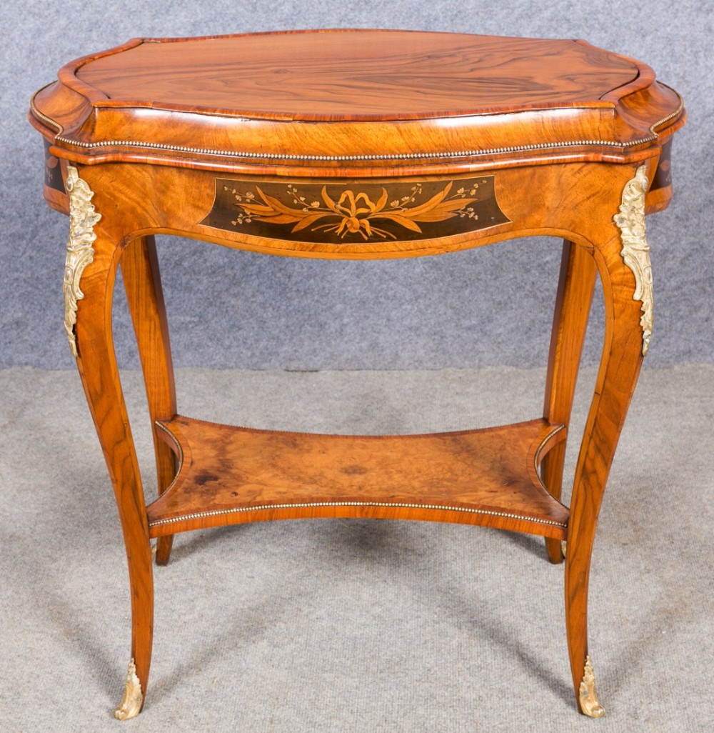 Victorian  Inlaid Walnut Planter