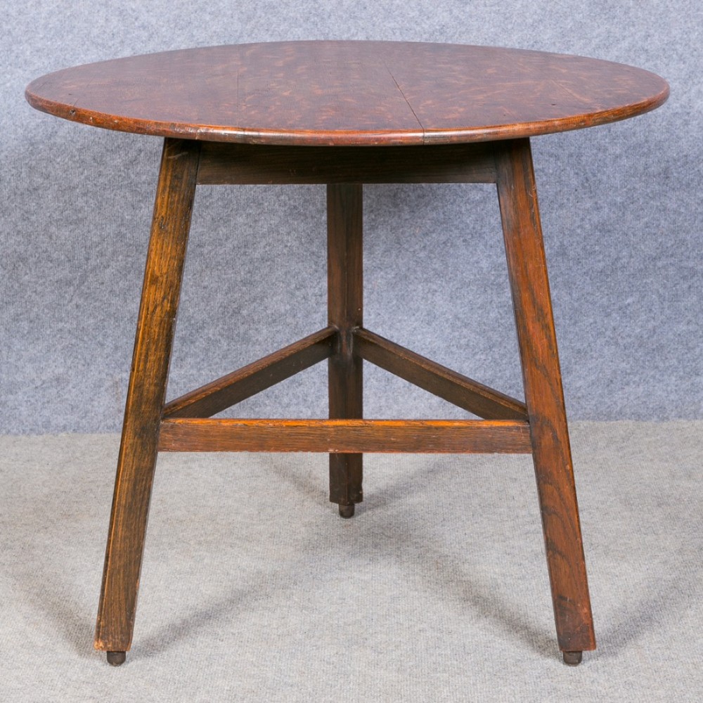 Antique Oak Cricket Table