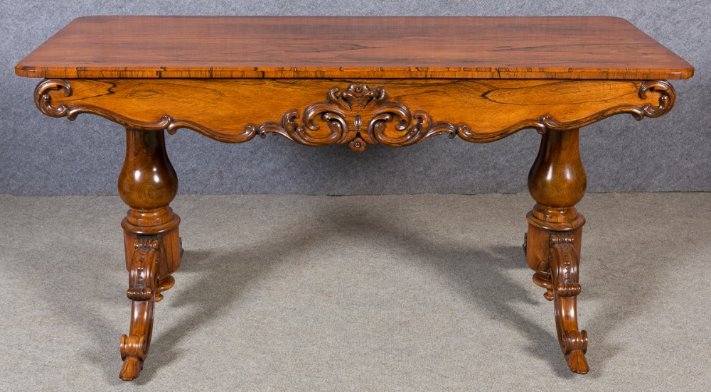Fine Rosewood Library Sofa Table