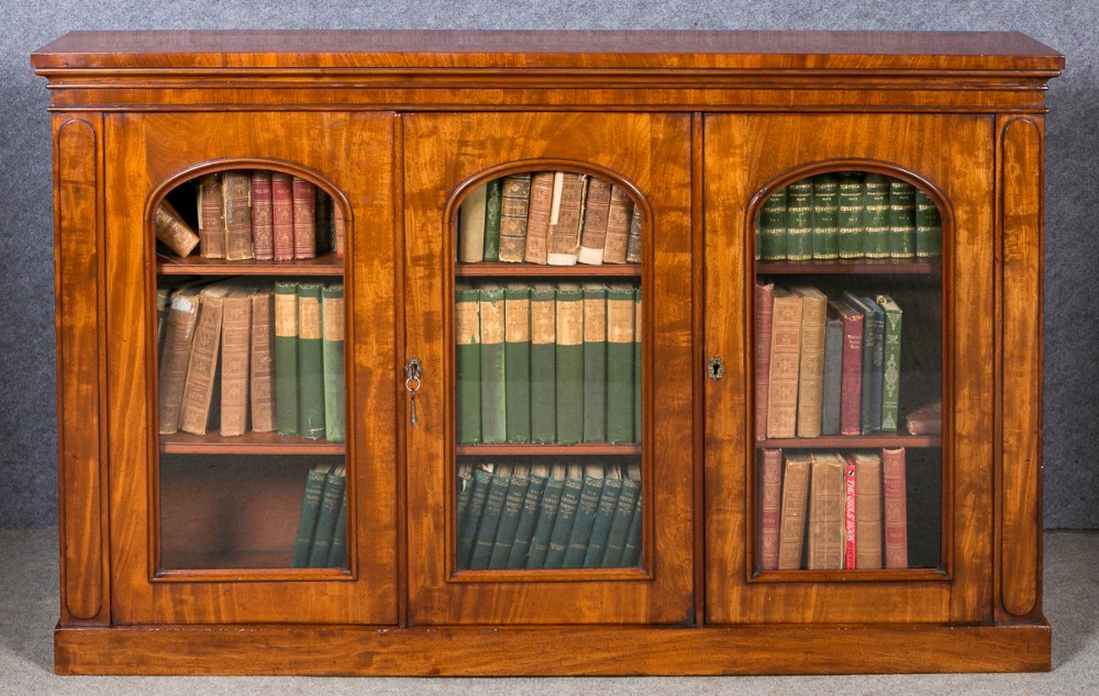 Antique Mahogany Bookcase