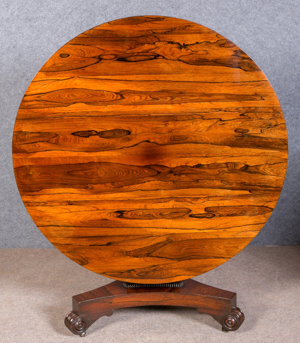 Regency Rosewood Dining Table 