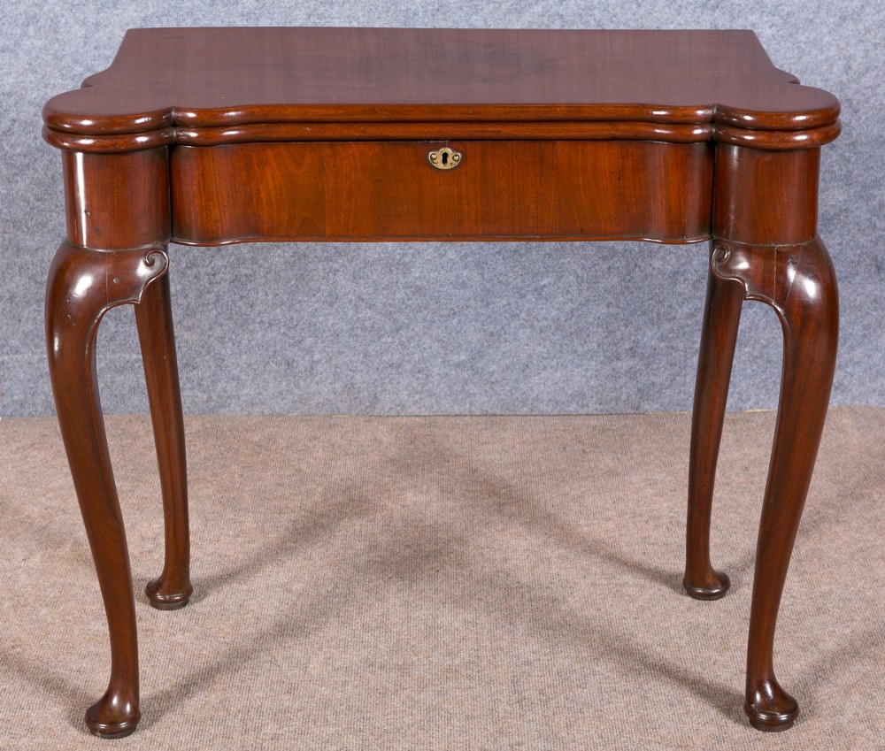 George II Mahogany Card Table