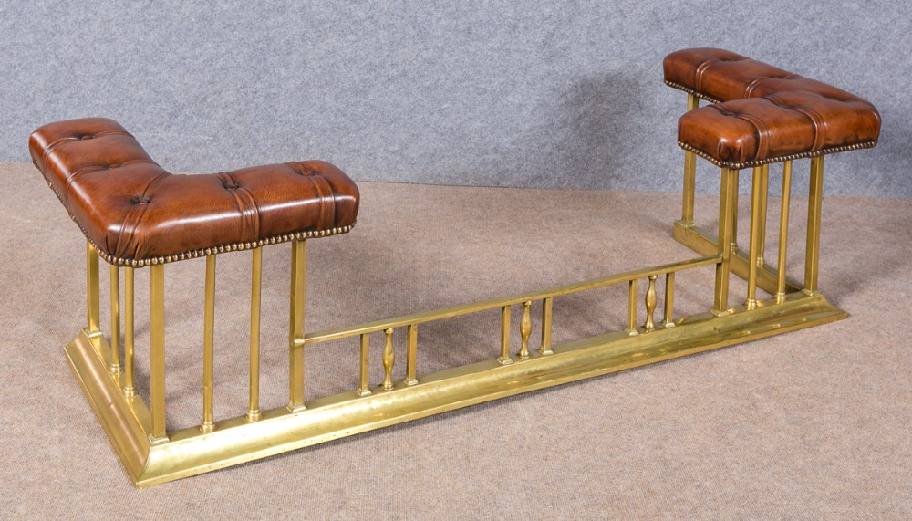 Victorian Brass and Leather Club Fender