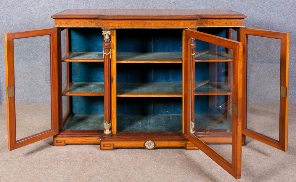 Fine Satinwood Credenza Side Cabinet