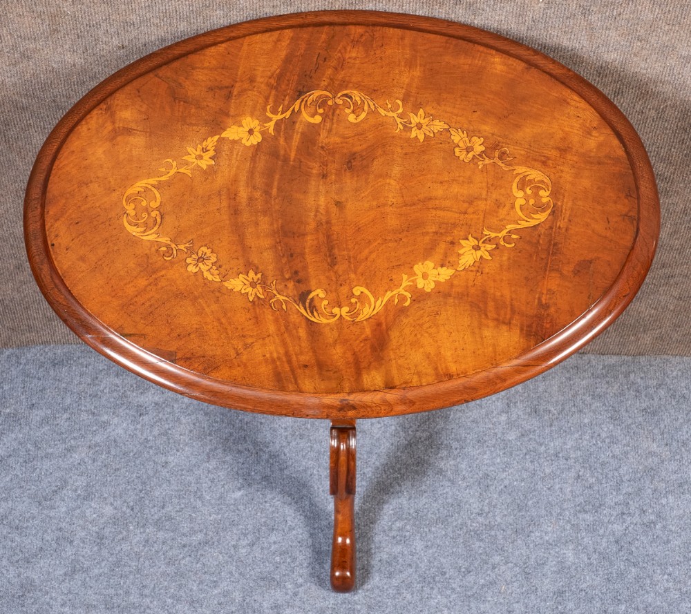 Victorian Inlaid Occasional Table