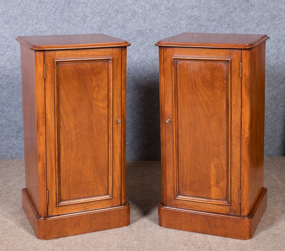 Pair of Mahogany Bedside Cabinets