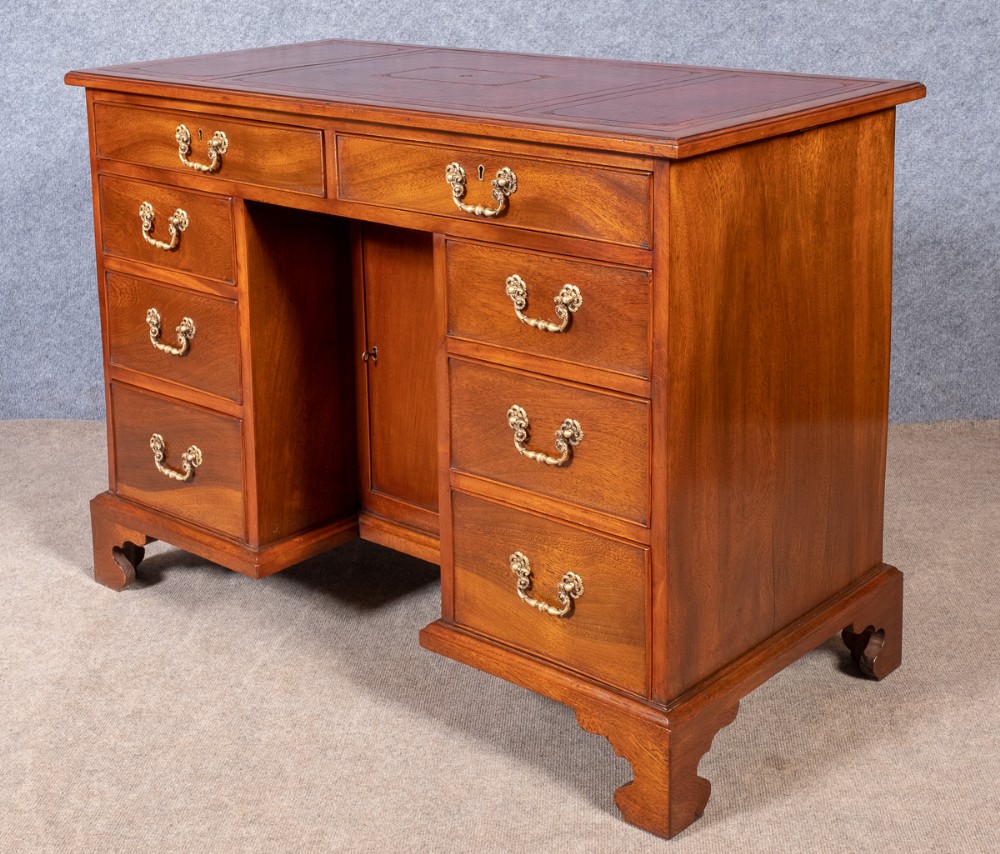 George III Style Kneehole Desk