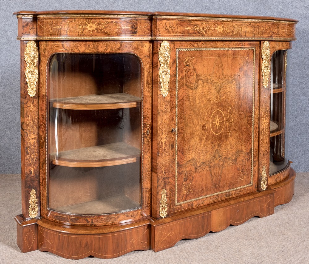 Fine Victorian Side Cabinet Credenza