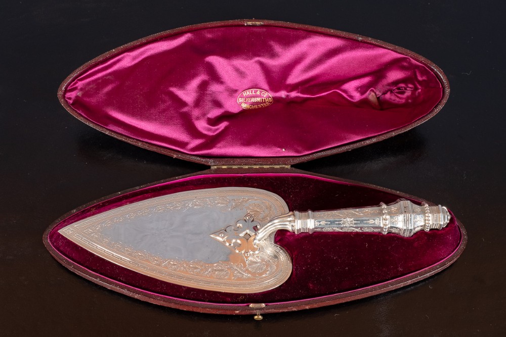 Victorian Silver Presentation Trowel
