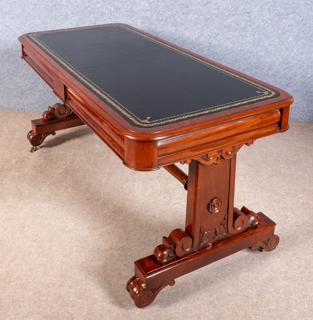 Fine William IV Mahogany Writing Table
