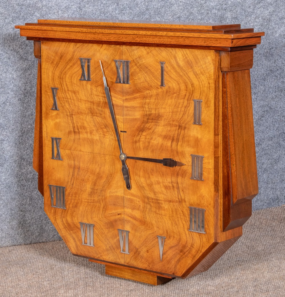 Stylish Art Deco Wall Clock