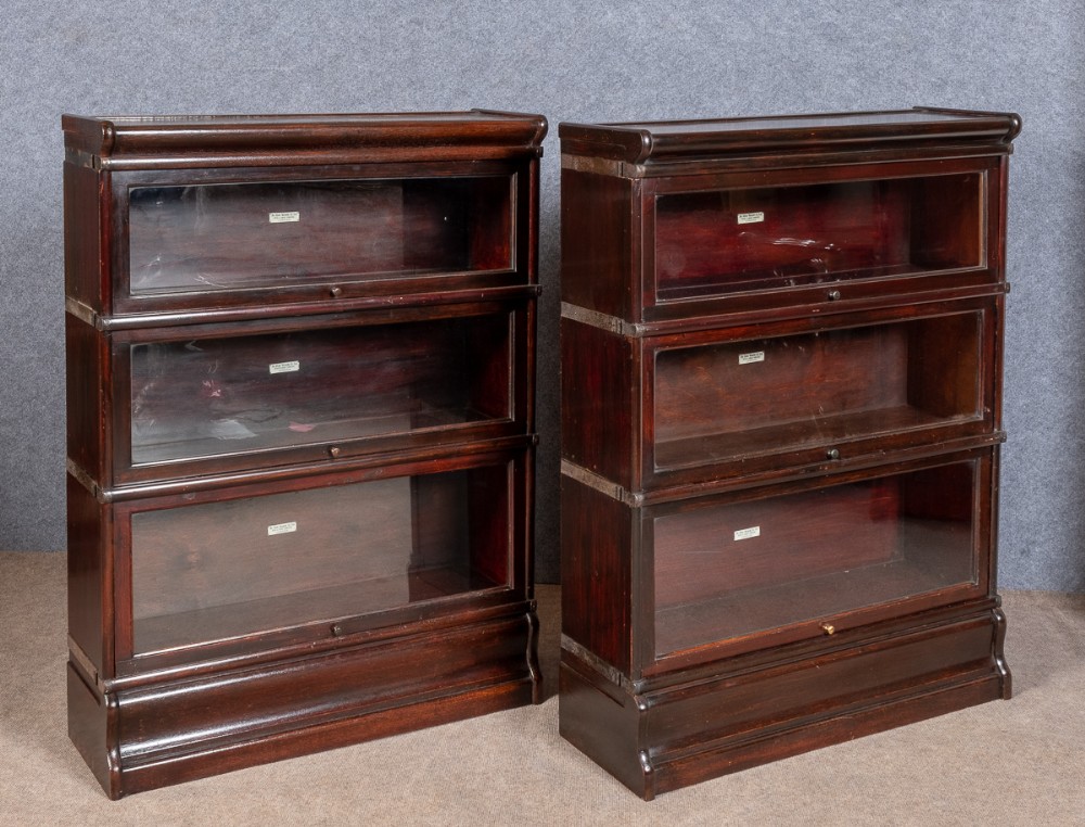 Pair of Globe Wernicke Bookcase