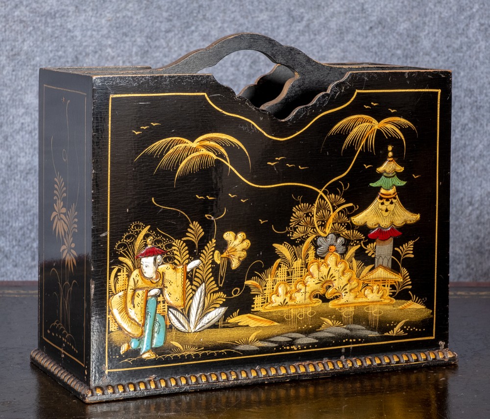 Chinoiserie Magazine Rack